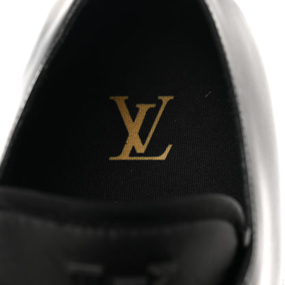 Louis Vuitton Calfskin Mens Formal Derby Shoes 7 Black 6 of 8