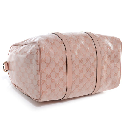 Gucci Crystal Monogram Joy Medium Boston Pink 4 of 8