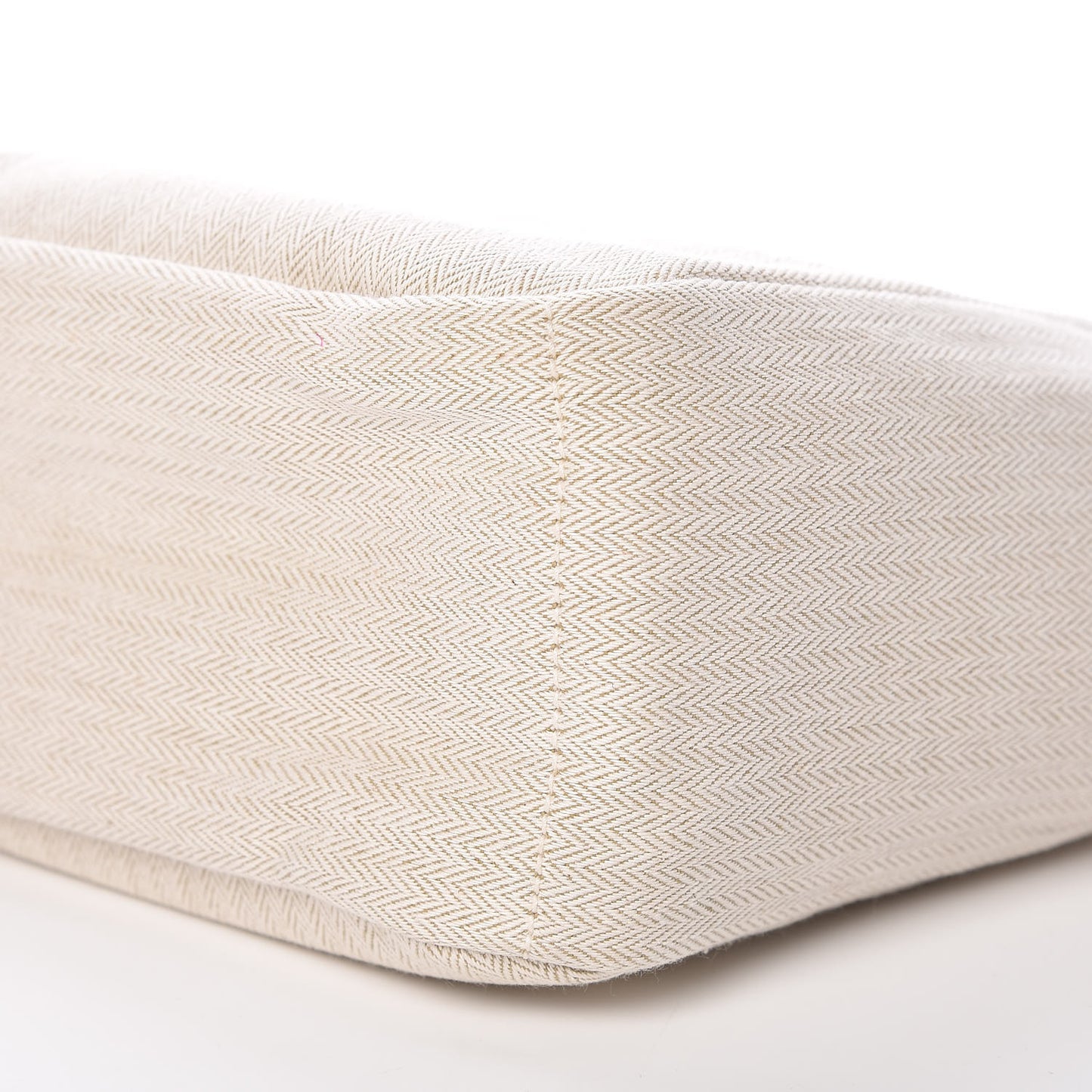 Canvas Barenia Fourbi 25 MM Pouch Naturel Fauve