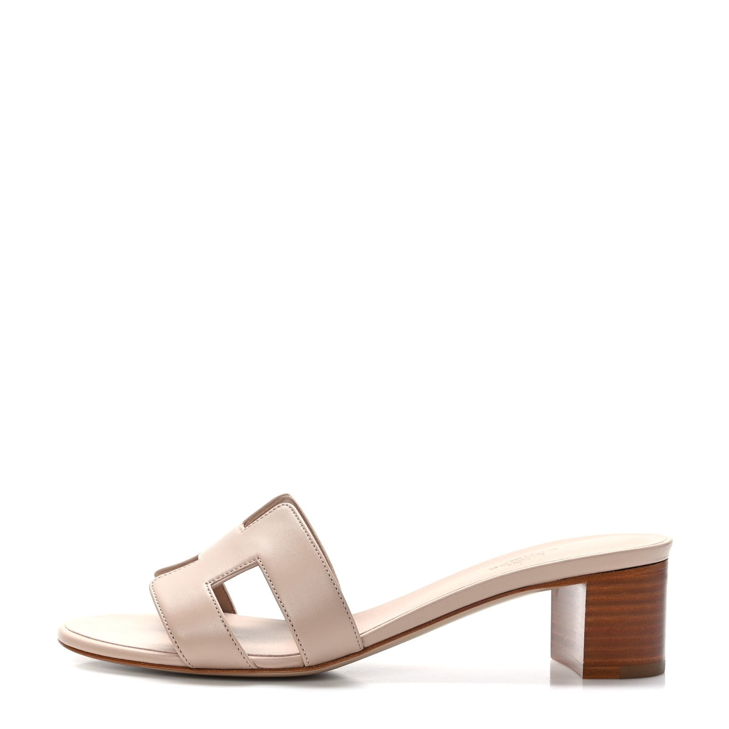Calfskin Oasis Sandals 39 Beige Nude