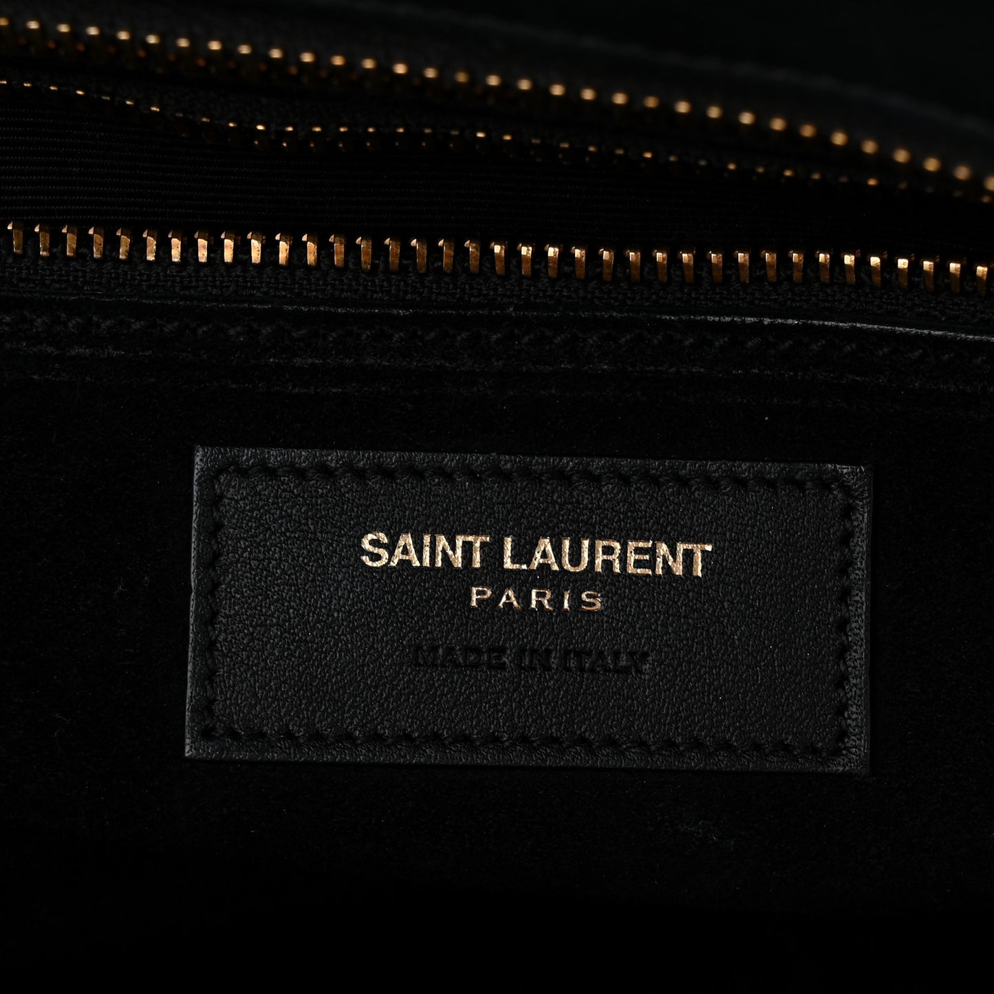 Calfskin Medium Cabas Rive Gauche Black