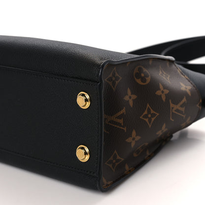 Louis Vuitton Calfskin Monogram On My Side PM Black 8 of 8