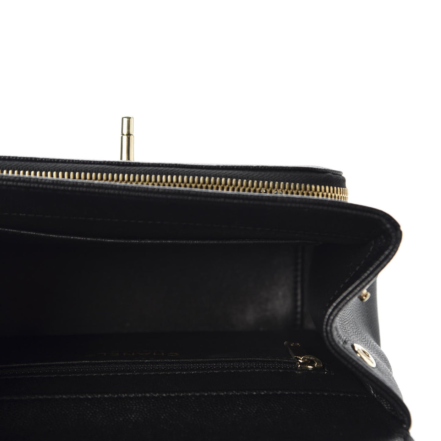 Caviar Quilted Medium Business Affinity Flap Black