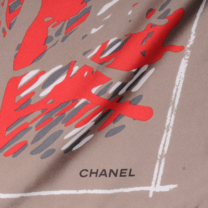 Chanel Silk CC Square Scarf 7 of 10