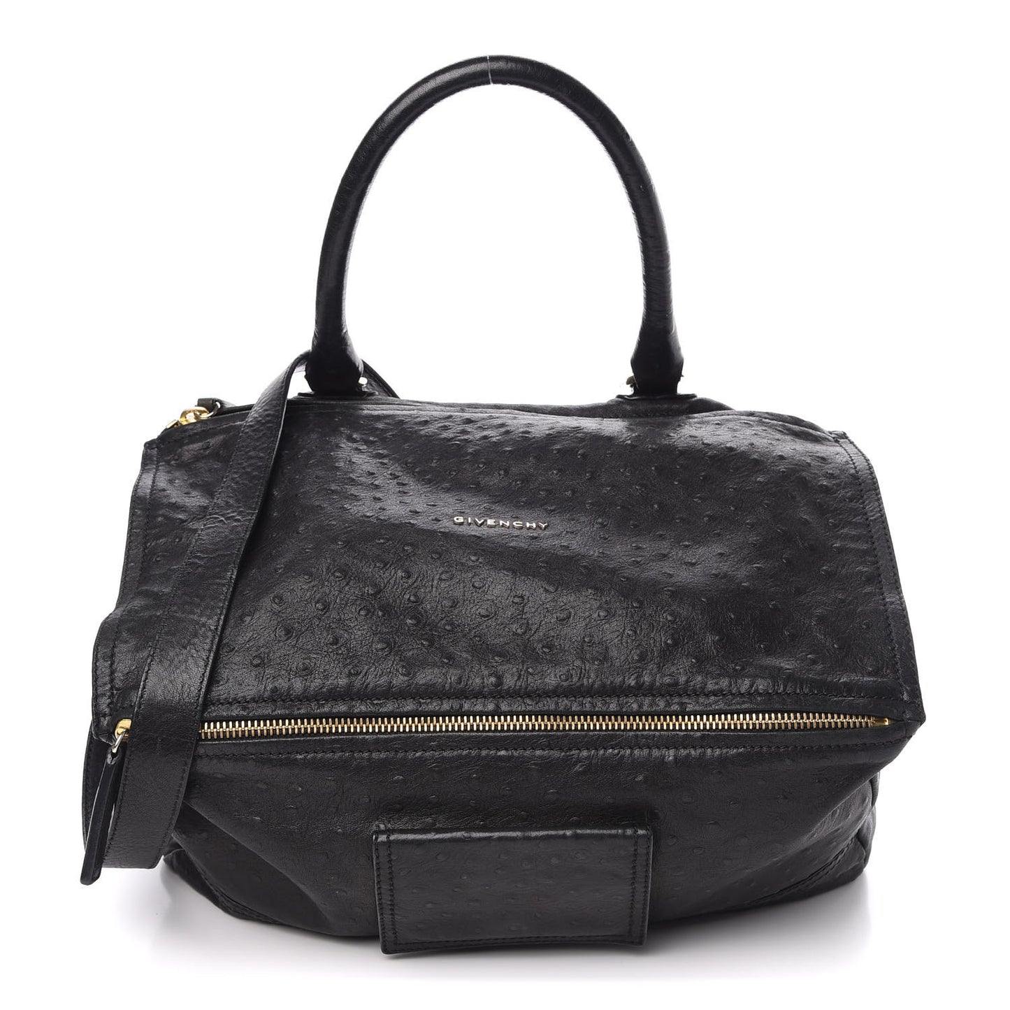 Ostrich Large Pandora Black