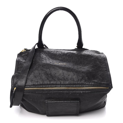 Givenchy Ostrich Large Pandora Black 1 of 10