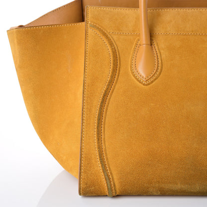 Celine Suede Medium Phantom Luggage Amber 12 of 18