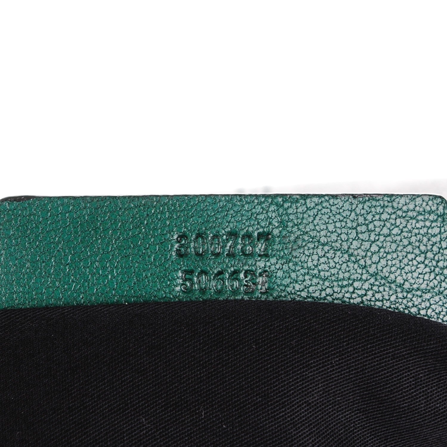 Alexander McQueen Calfskin De Manta Clutch Dark Green 7 of 8
