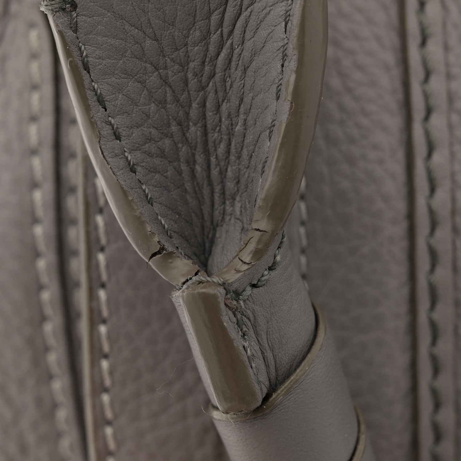 Chloe Calfskin Medium Marcie Satchel Cashmere Grey 11 of 12