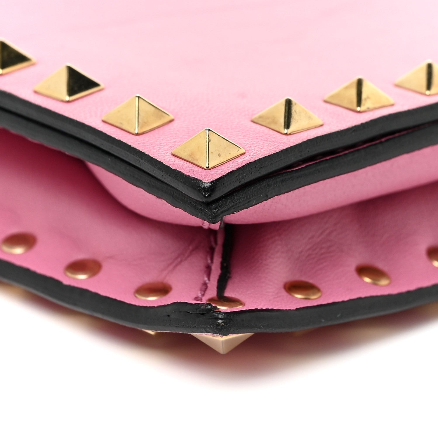 Valentino Garavani Nappa Rockstud Wristlet Clutch Ninphea 8 of 19