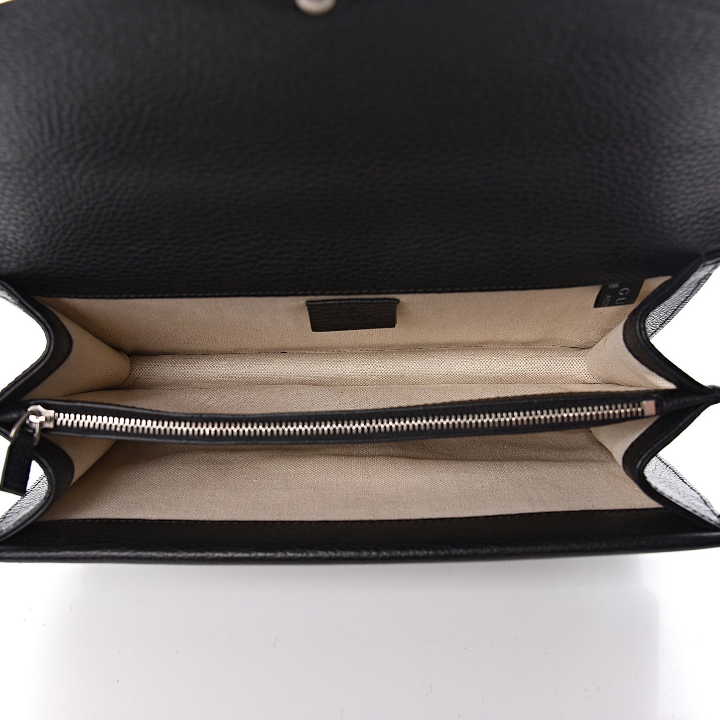 Pebbled Calfskin Small Dionysus Shoulder Bag Black