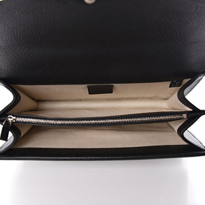 Gucci Pebbled Calfskin Small Dionysus Shoulder Bag Black 5 of 10