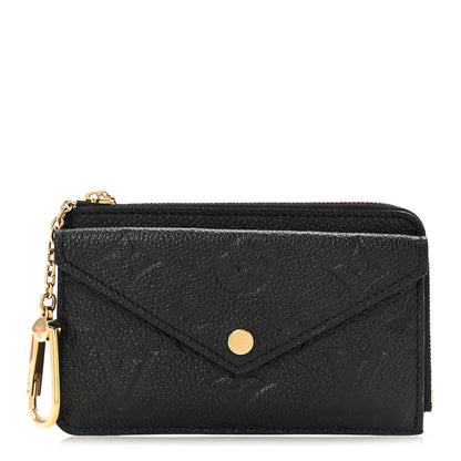 Louis Vuitton Empreinte Recto Verso Card Holder Black 1 of 6
