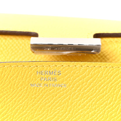 Hermes Epsom Constance Long Wallet To Go Jaune de Naples 6 of 10