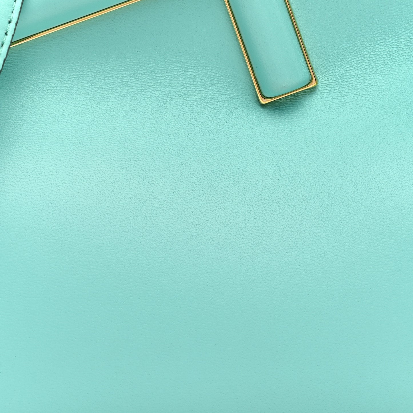 Shiny Nappa Small Fendi First Spring Turquoise