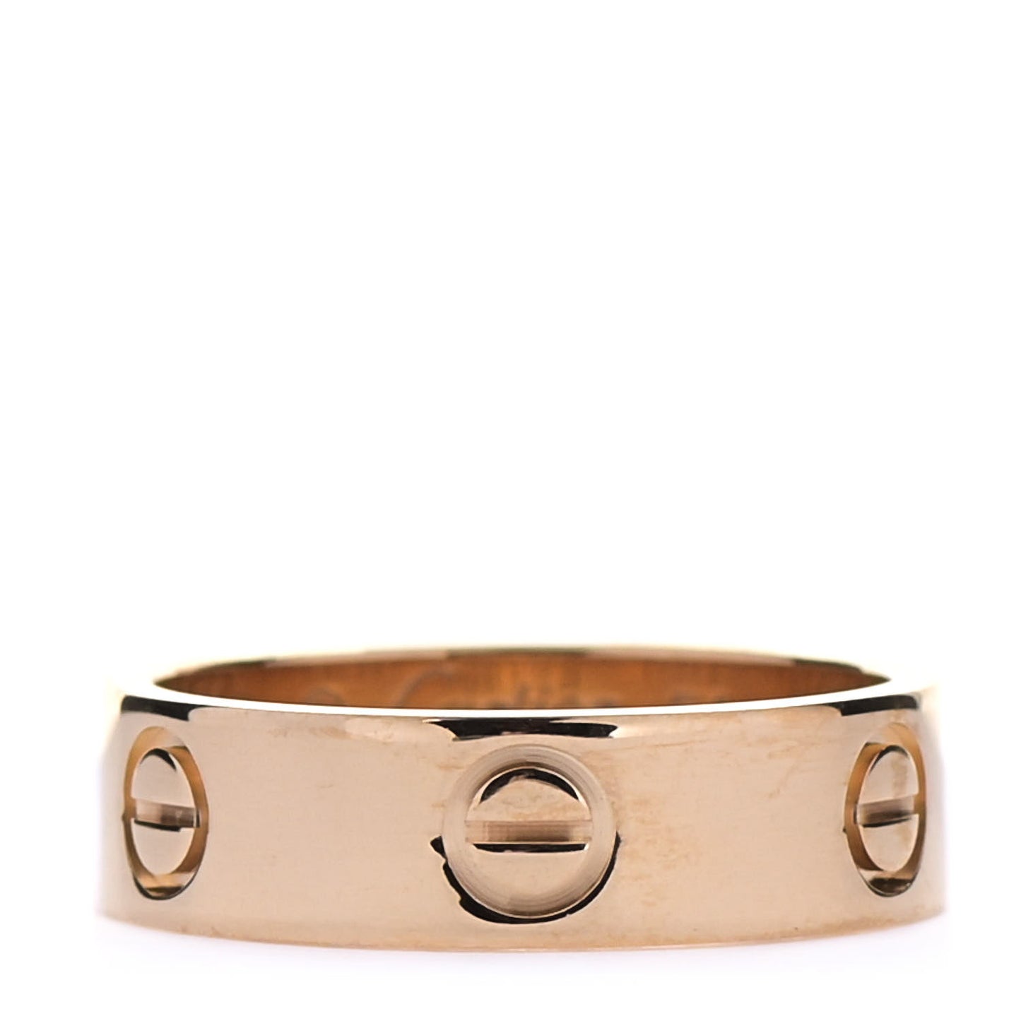 18K Yellow Gold 5.5mm LOVE Ring 54 7