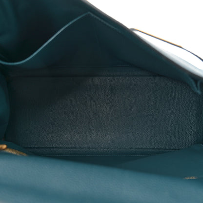 Hermes Togo Kelly Retourne 35 Colvert 5 of 11