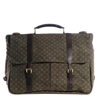Louis Vuitton Mini Monogram Denise Kaki TST 1 of 7