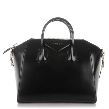 Givenchy Shiny Lord Calfskin Medium Antigona Black 1 of 7