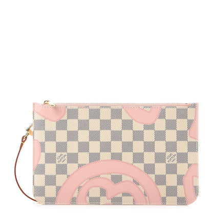 Louis Vuitton Damier Azur Tahitienne Neverfull MM GM Pochette 1 of 7