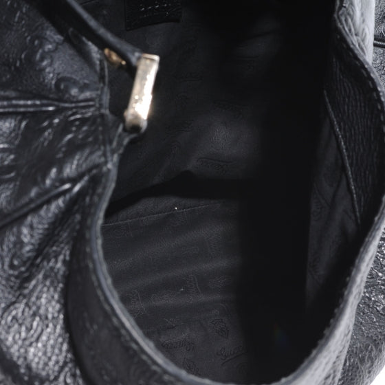 Gucci Guccissima New Ladies Web Hobo Black 5 of 7