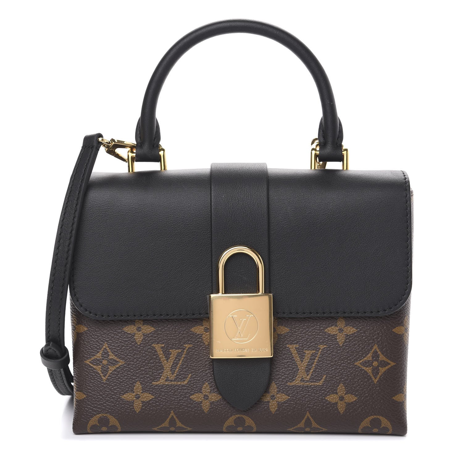 Louis Vuitton Monogram Locky BB Black 1 of 10