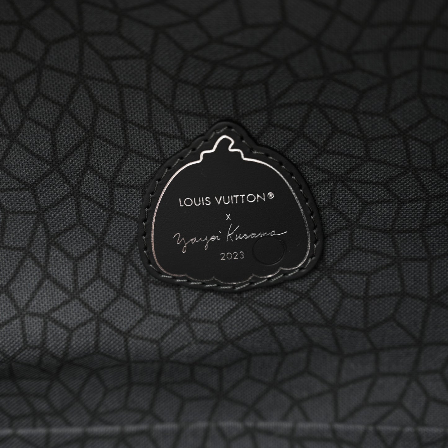 LV X YK Monogram Eclipse Reverse Kusama Pumpkin Discovery Backpack