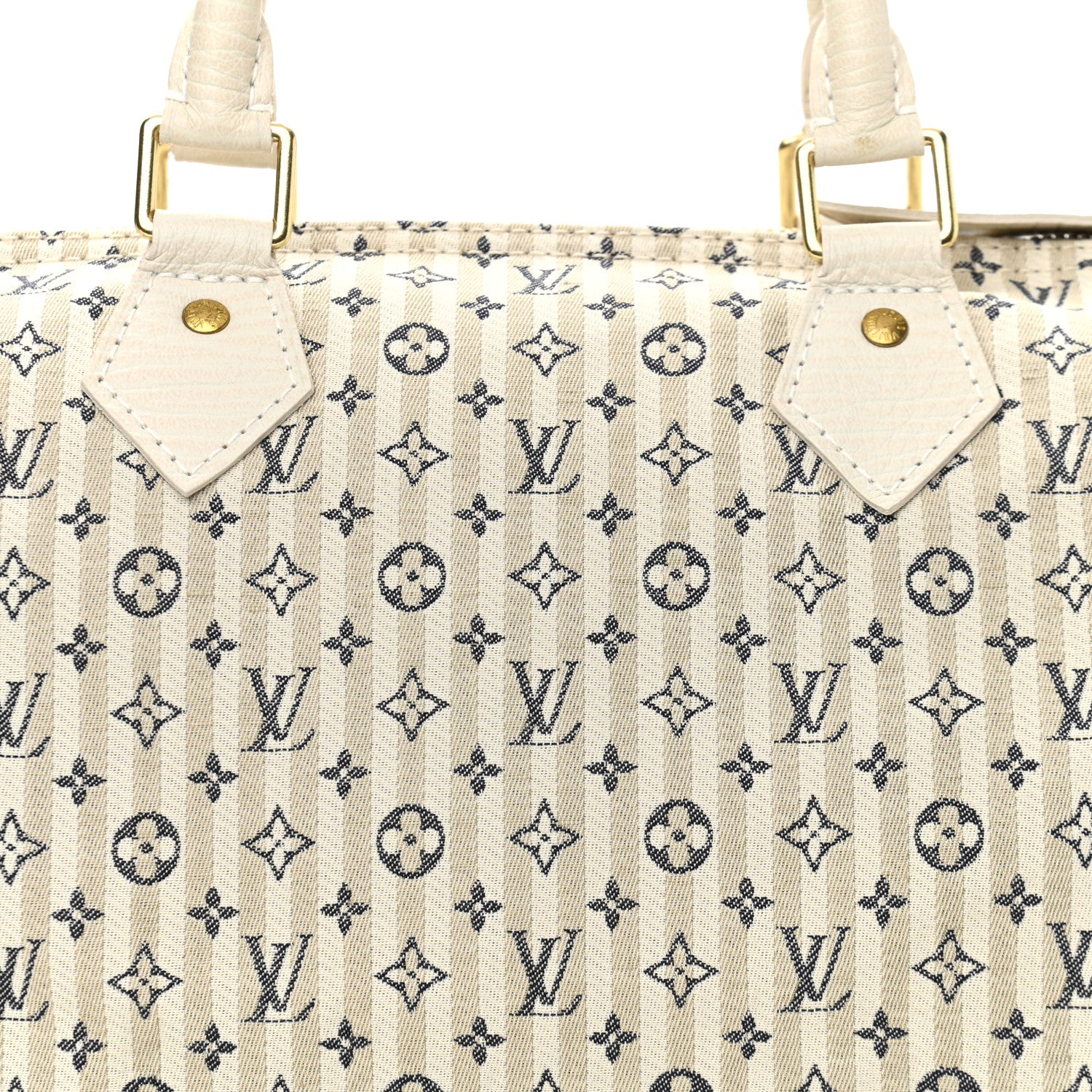 Louis Vuitton Mini Lin Croisette Speedy 30 Blue 8 of 10