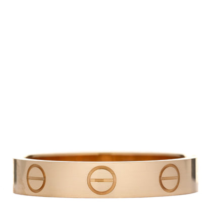 Cartier 18K Yellow Gold 3.5mm LOVE Wedding Band Ring 53 6.5 1 of 5