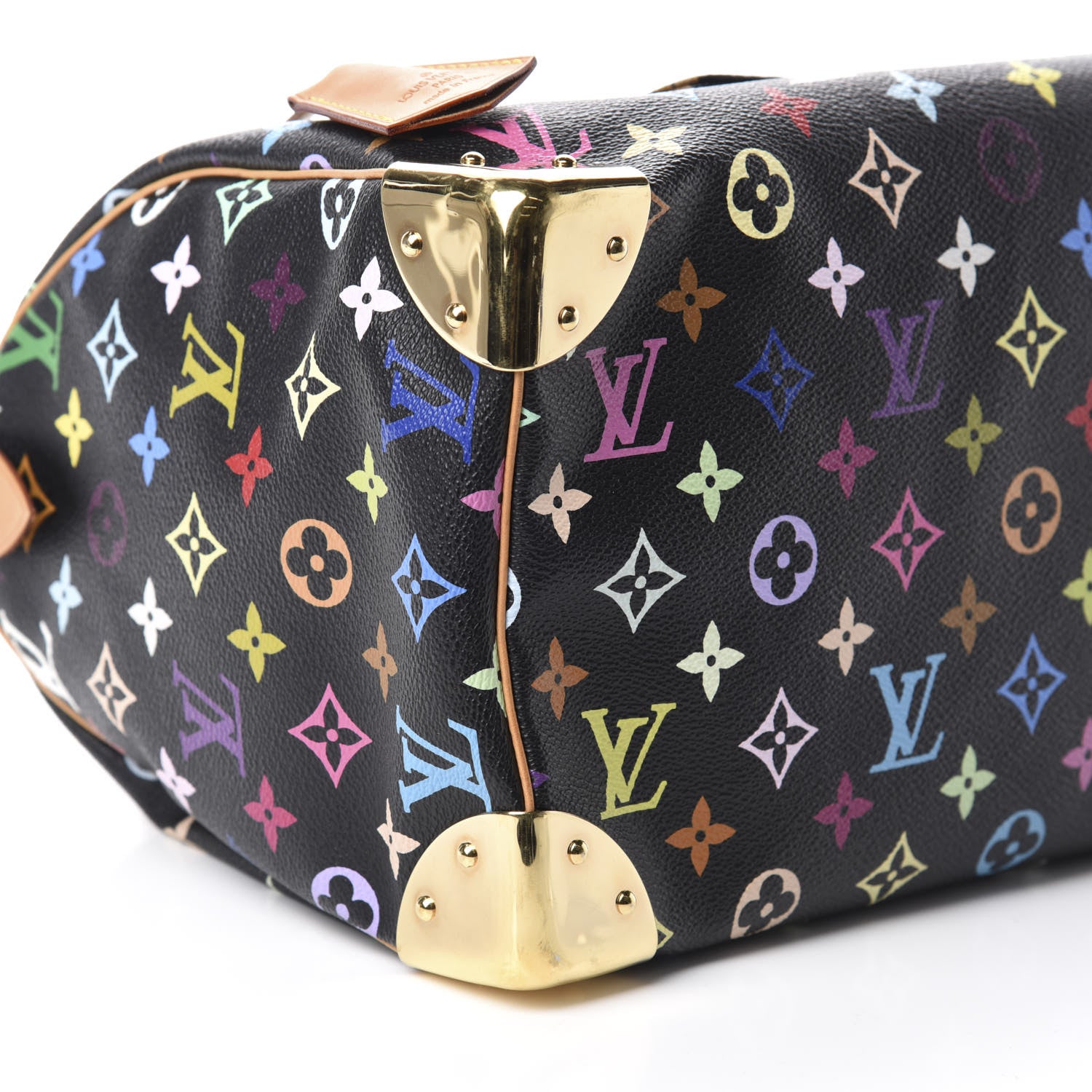Louis Vuitton Monogram Multicolor Speedy 30 Black 6 of 9