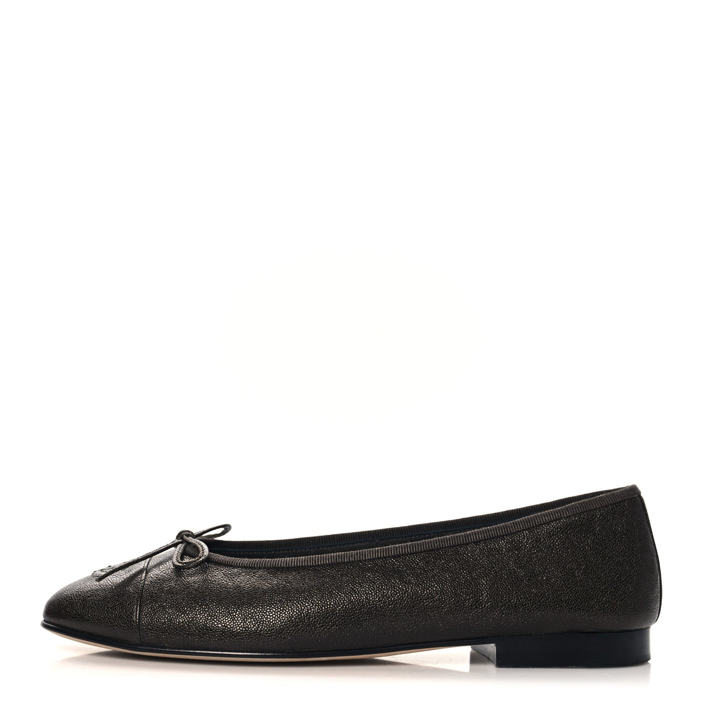 Caviar CC Cap Toe Ballerina Flats 38.5 Brown