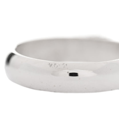 Tiffany Sterling Silver 1837 Lock Charm Ring 49 5 6 of 6