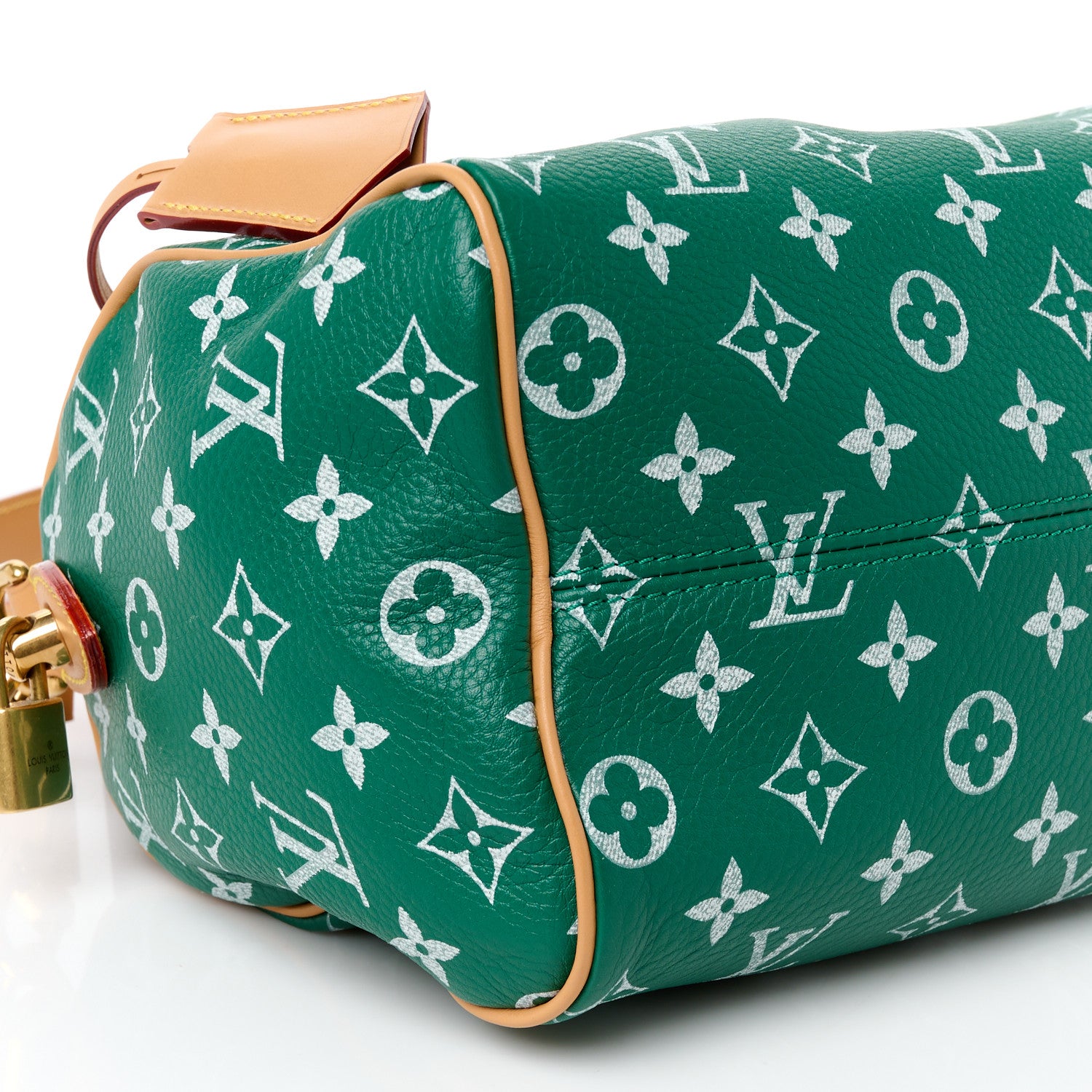 Louis Vuitton Calfskin Monogram Speedy P9 Bandouliere 25 Green 12 of 13