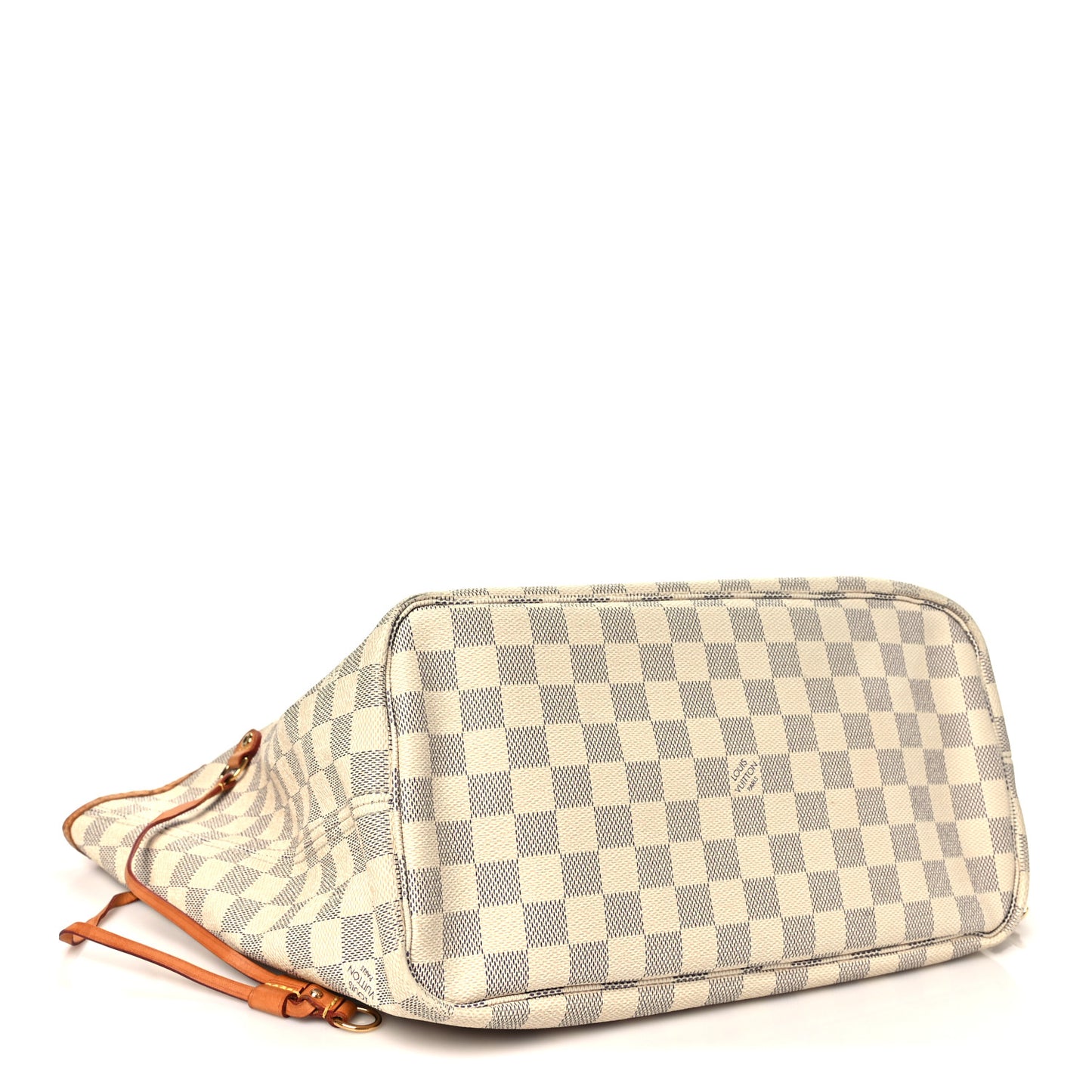 Damier Azur Neo Neverfull MM Rose Ballerine