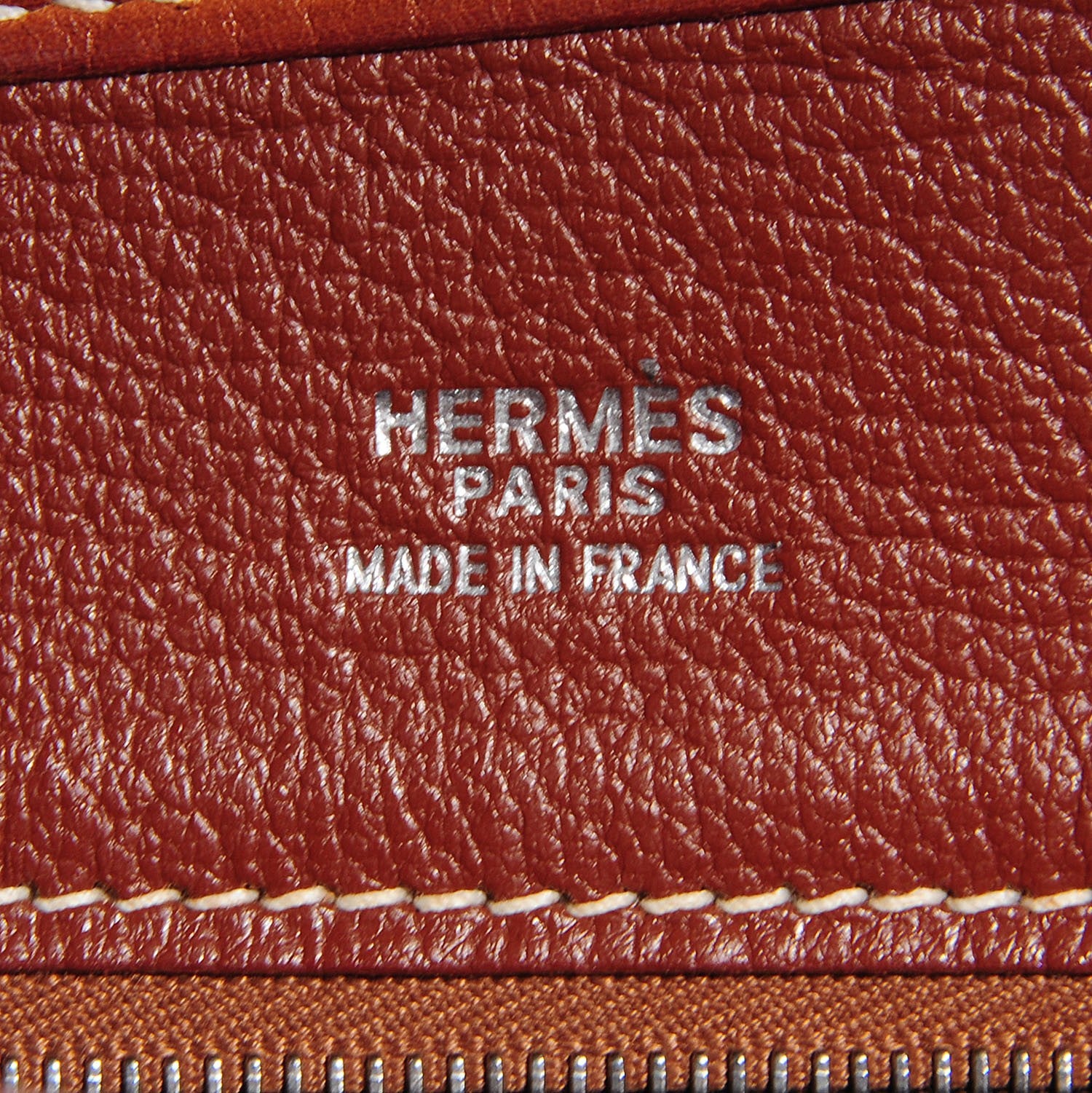 Hermes Natural Barenia Manille II Shoulder Bag 10 of 32