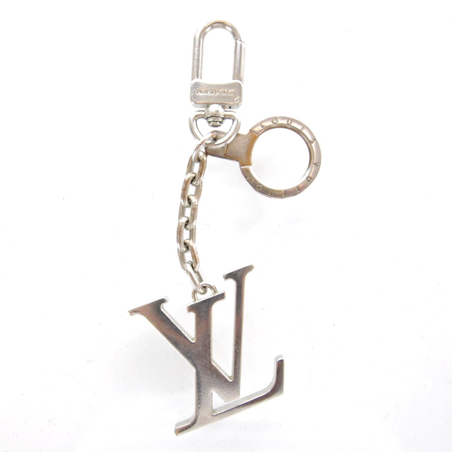 Louis Vuitton LV Initials Key Holder Silver 1 of 5