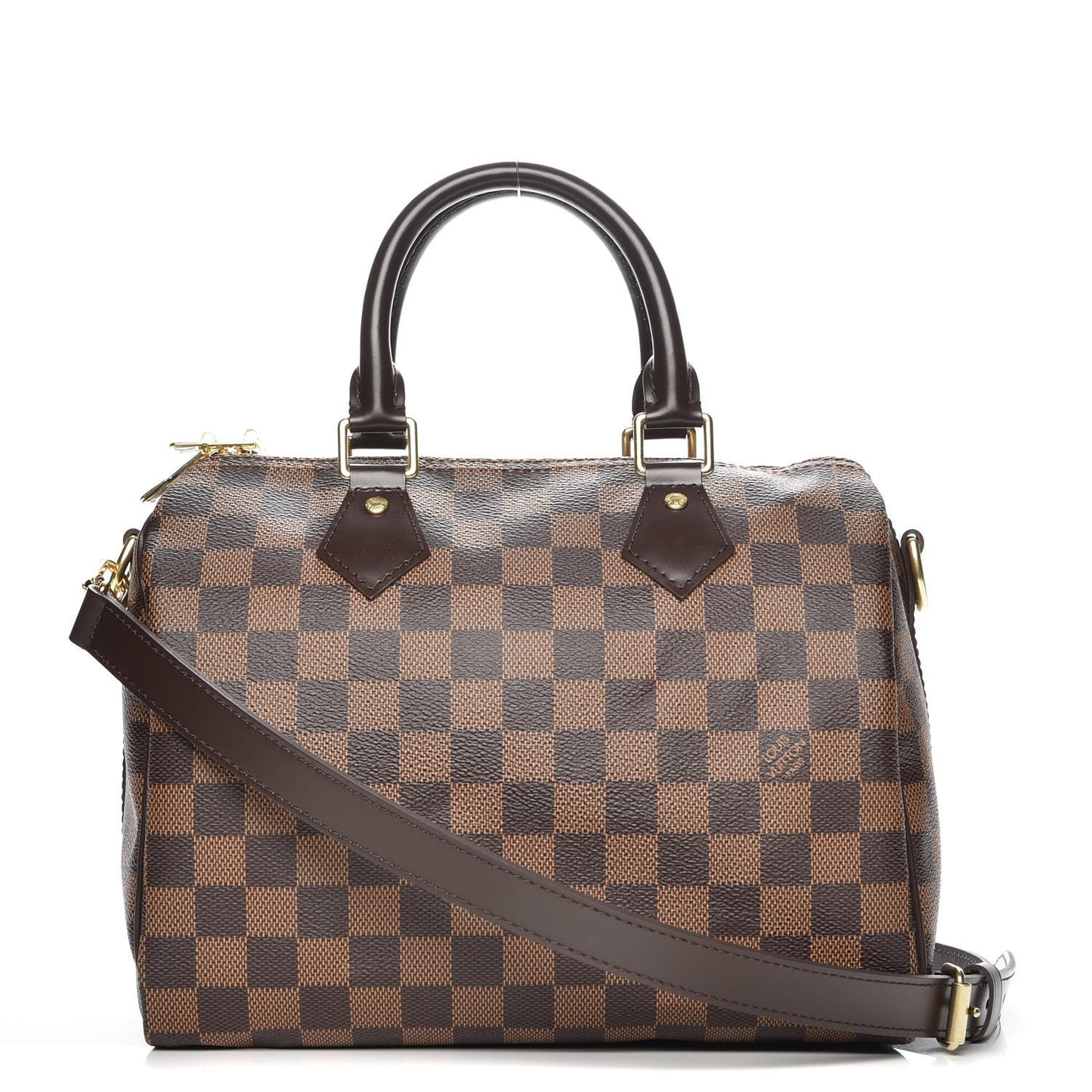 Damier Ebene Speedy Bandouliere 25