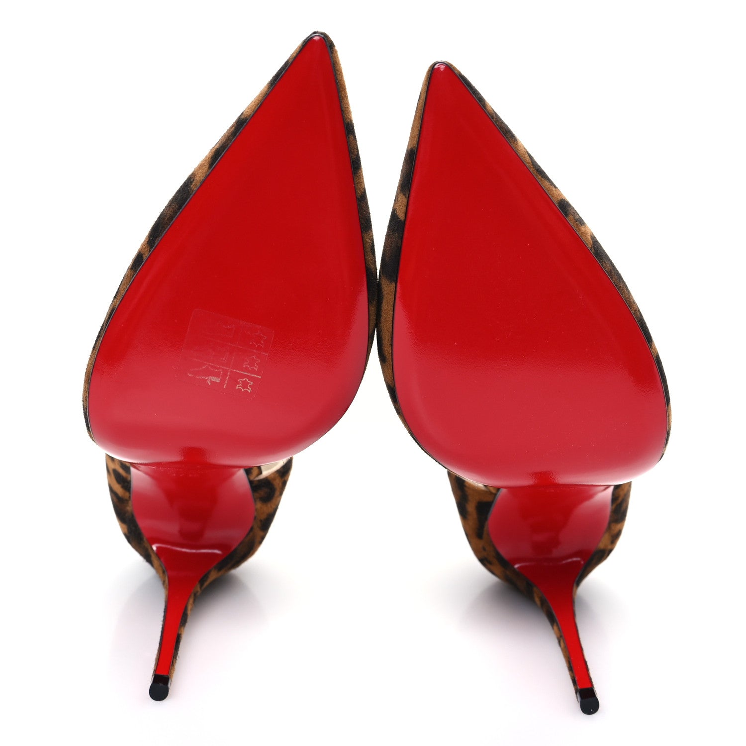Christian Louboutin Veau Velours Kitty Iriza 100 Pumps 37.5 Leo 6 of 10