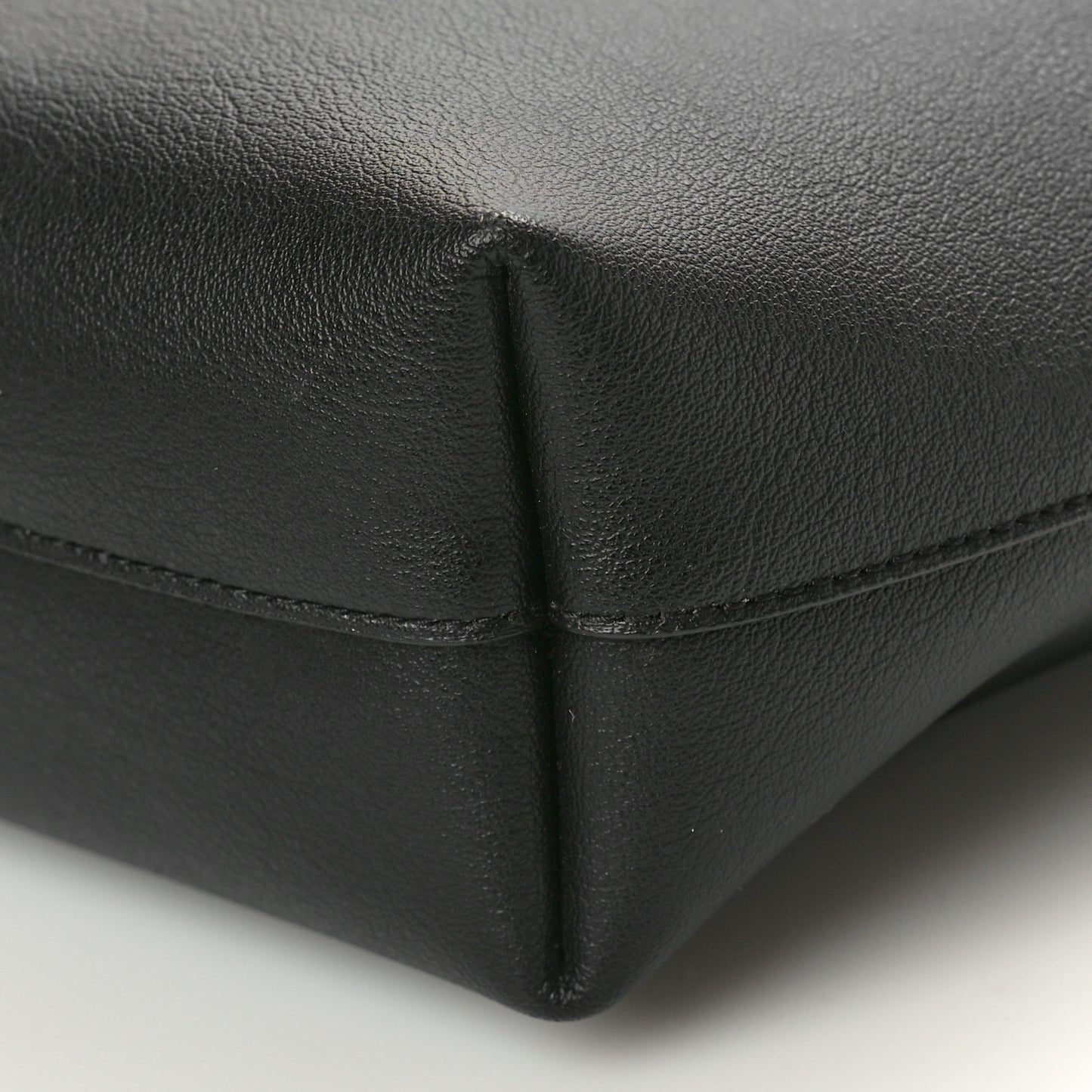 Calfskin Toy Shopping Tote Black
