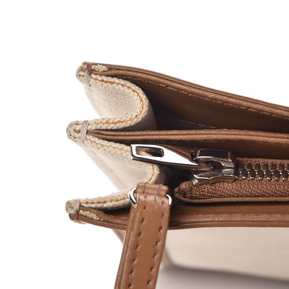 Balenciaga Cotton Canvas Pochette Crossbody Bag Tan 10 of 15