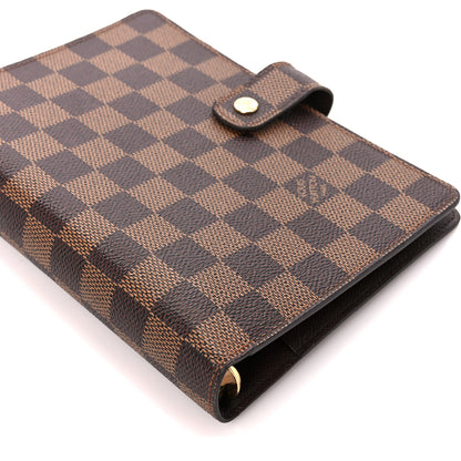 Louis Vuitton Damier Ebene Medium Ring Agenda Cover 8 of 12