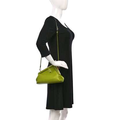 Fendi Shiny Nappa Small Fendi First Wasabi 2 of 8