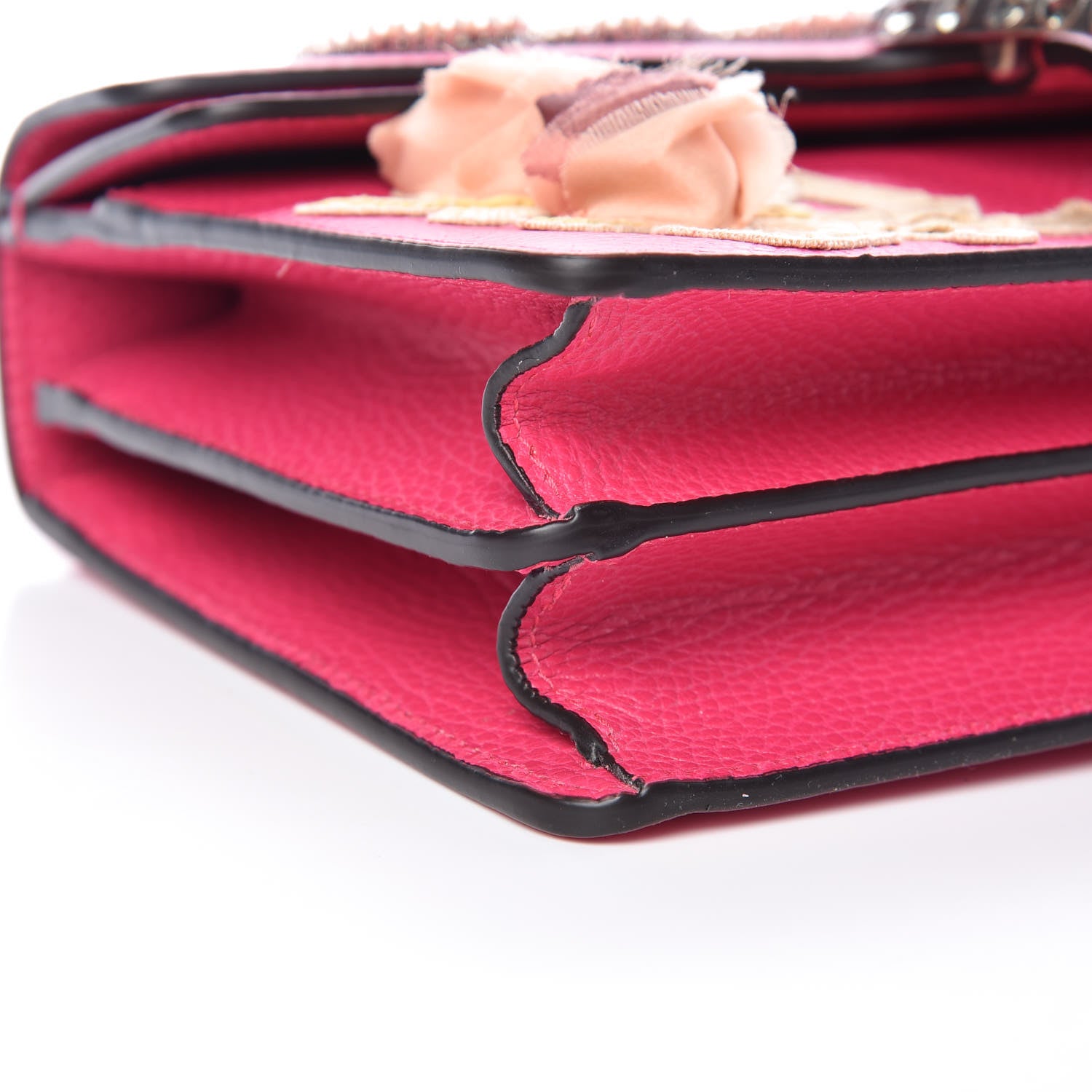 Gucci Pebbled Calfskin Embellished Guccify Small Dionysus Shoulder Bag Rosa 5 of 11