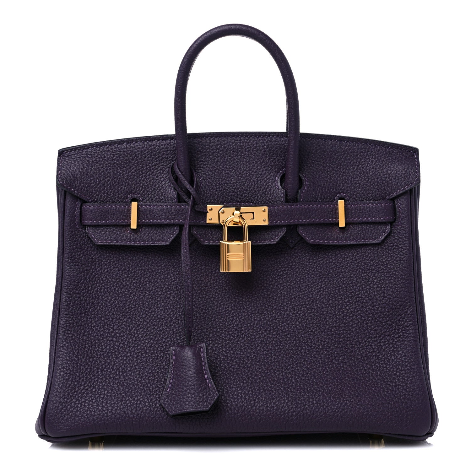 Hermes Togo Birkin 25 Raisin 1 of 10