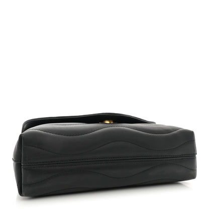 Louis Vuitton Calfskin LV New Wave Chain Bag Black 4 of 11