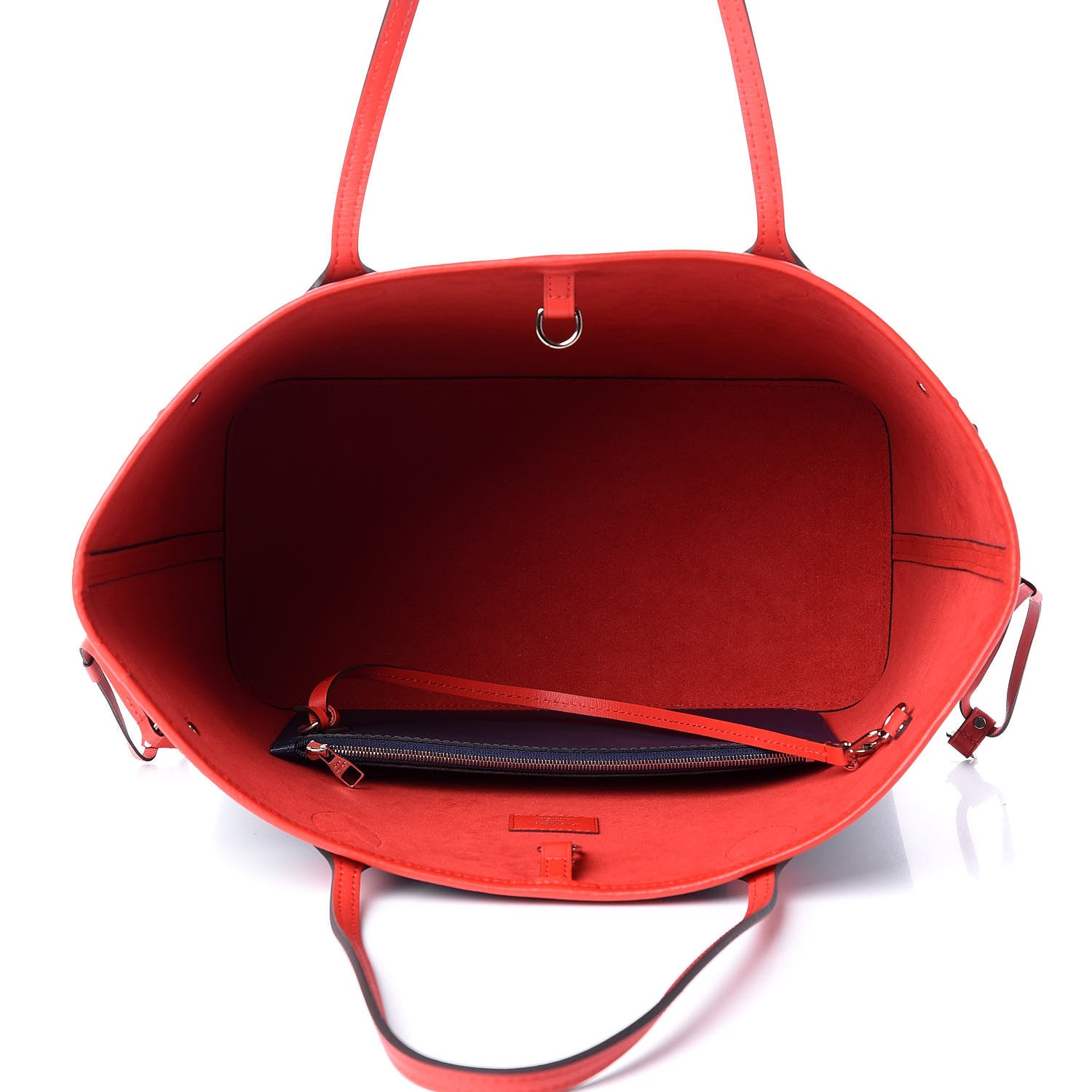 Louis Vuitton Epi Neverfull MM Indigo Coquelicot 6 of 10