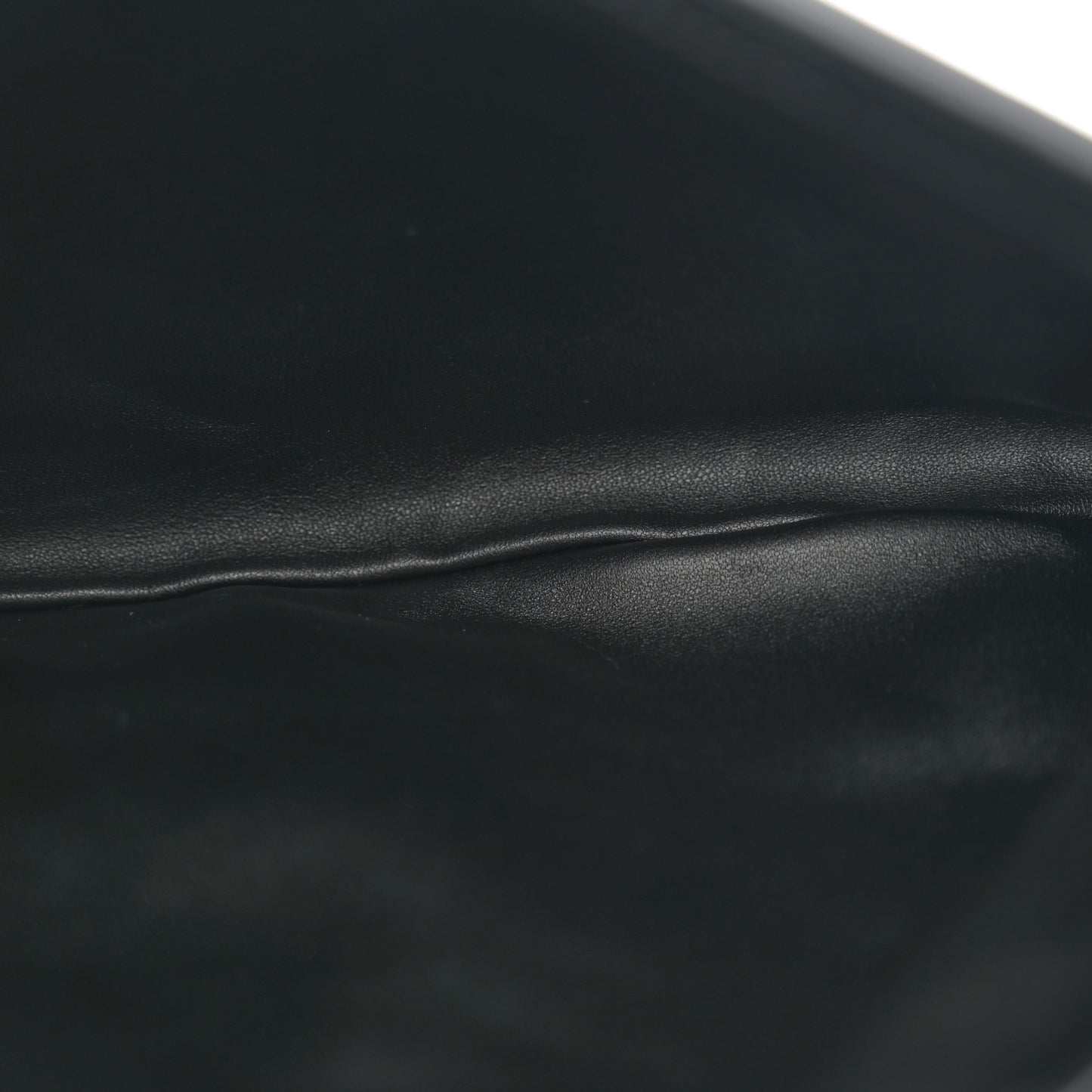 Roxy Calfskin Web Medium Blondie Top Handle Shoulder Flap Bag Black