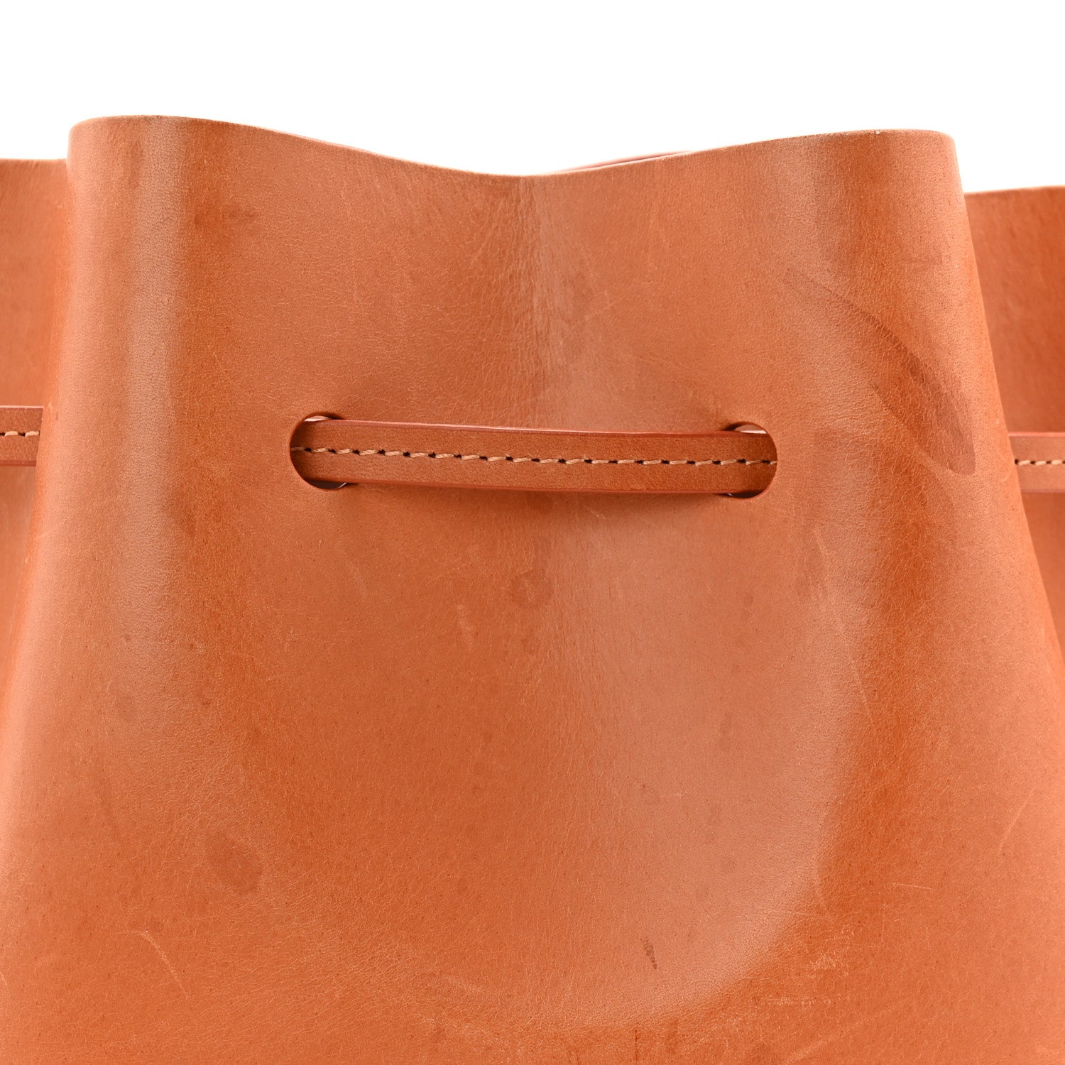 cammello mini backpack mansur gavriel Mansur Gavriel Leather Bucket Bag in Cammello/Rosa