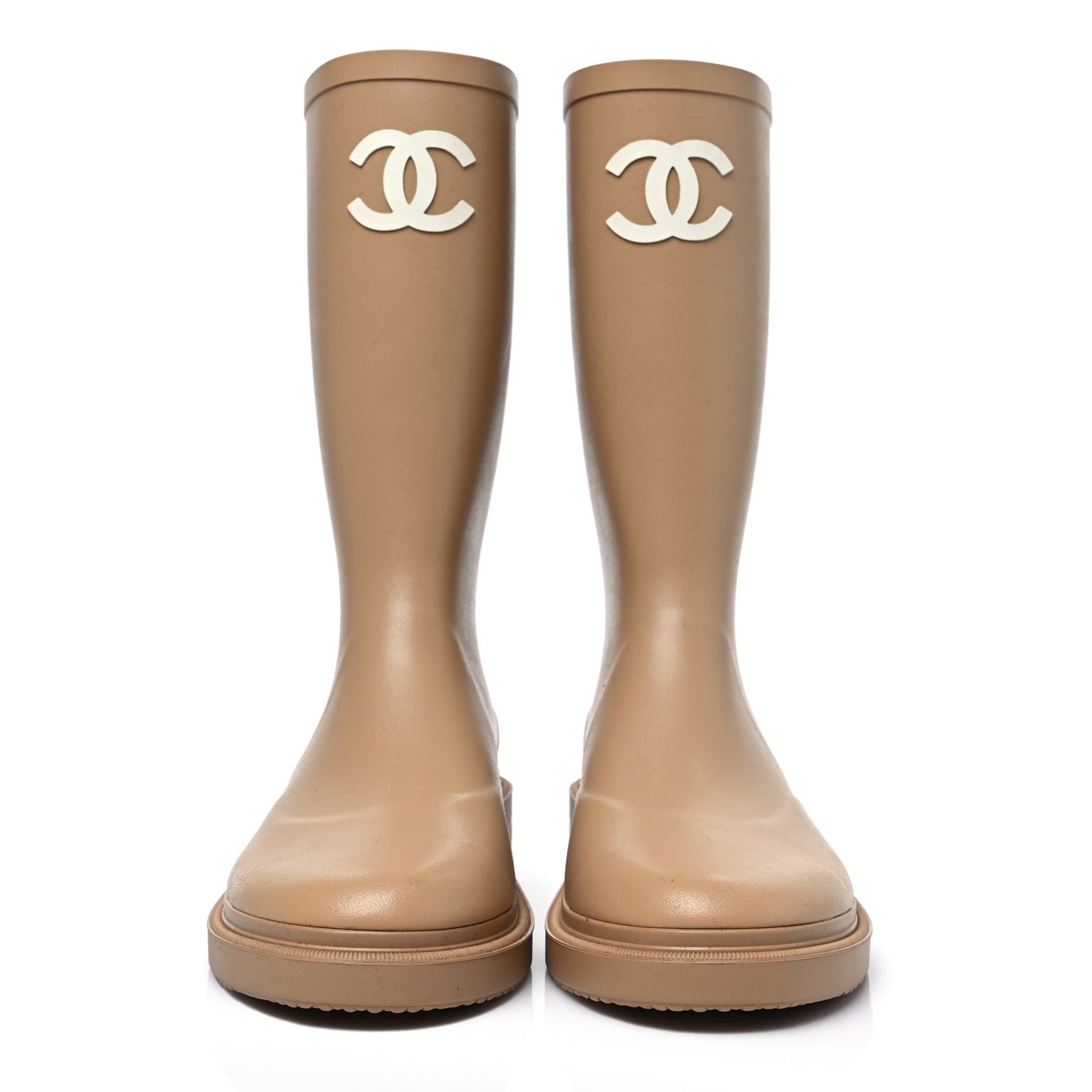 Caoutchouk CC High Boots 38 Beige