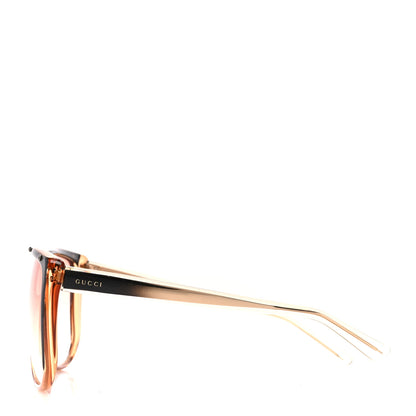Gucci Studded Shield Sunglasses GG 3705/S Orange 3 of 8